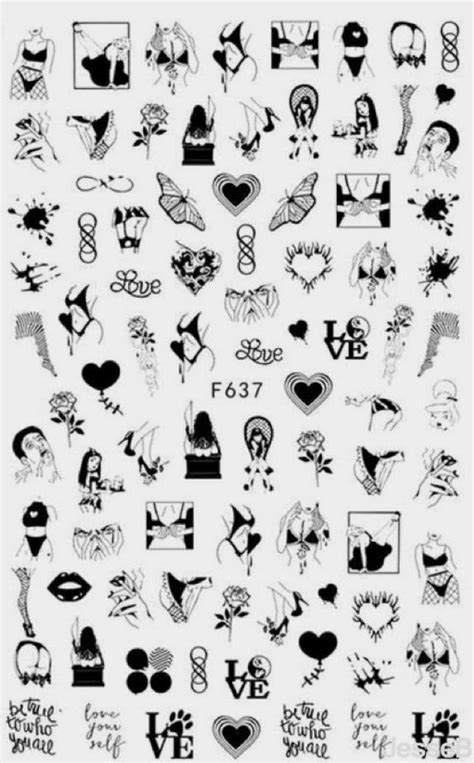 simple dark tattoos